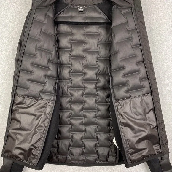 Picture Organic Jacket Mens Size M Black Full Zip Polartec